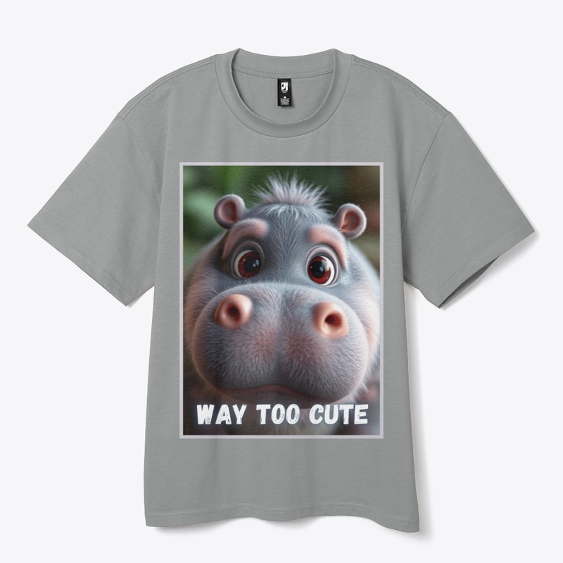 Way Too Cute - Hippo