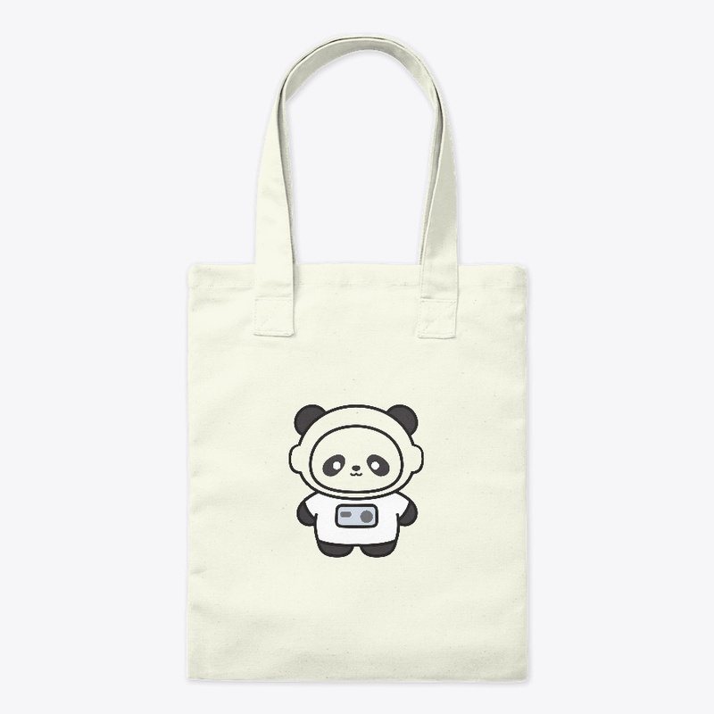 Cute Panda Astronaut Cartoon Design
