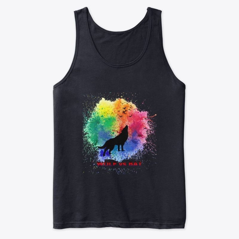 WOLF vs BAT  T  SHIRT