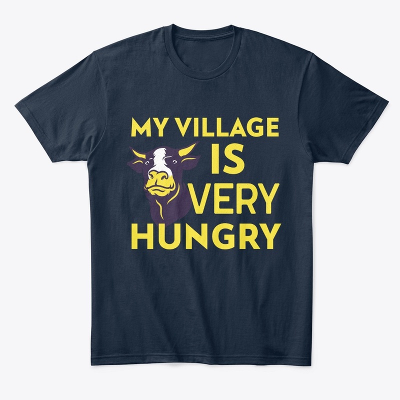 My Village Cow Is Very Hungry