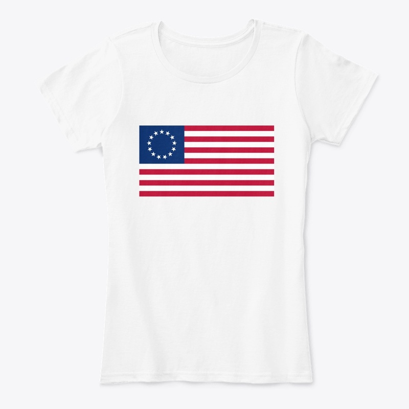 Betsy Ross 13 Star USA American Flag
