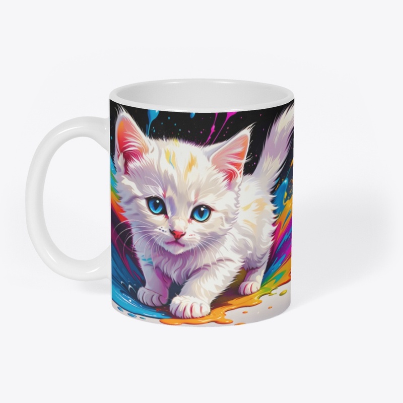 Cute Colorful Kitten – PG23