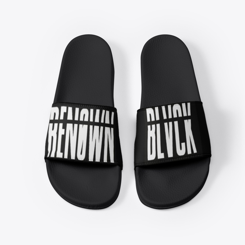 Renown Black Classic Slides