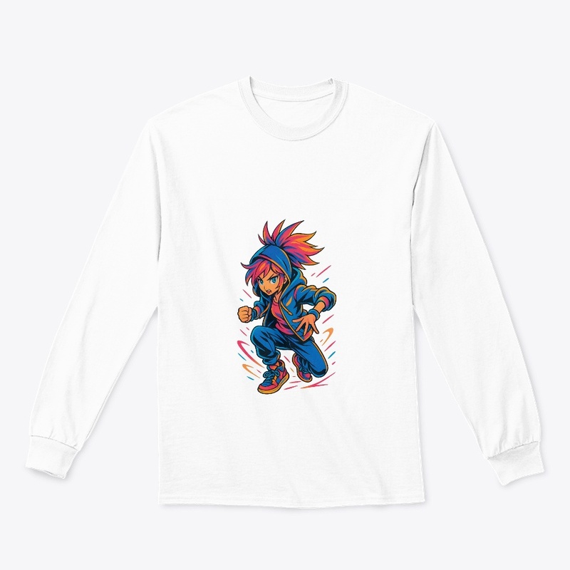 Futuristic Anime Warrior 