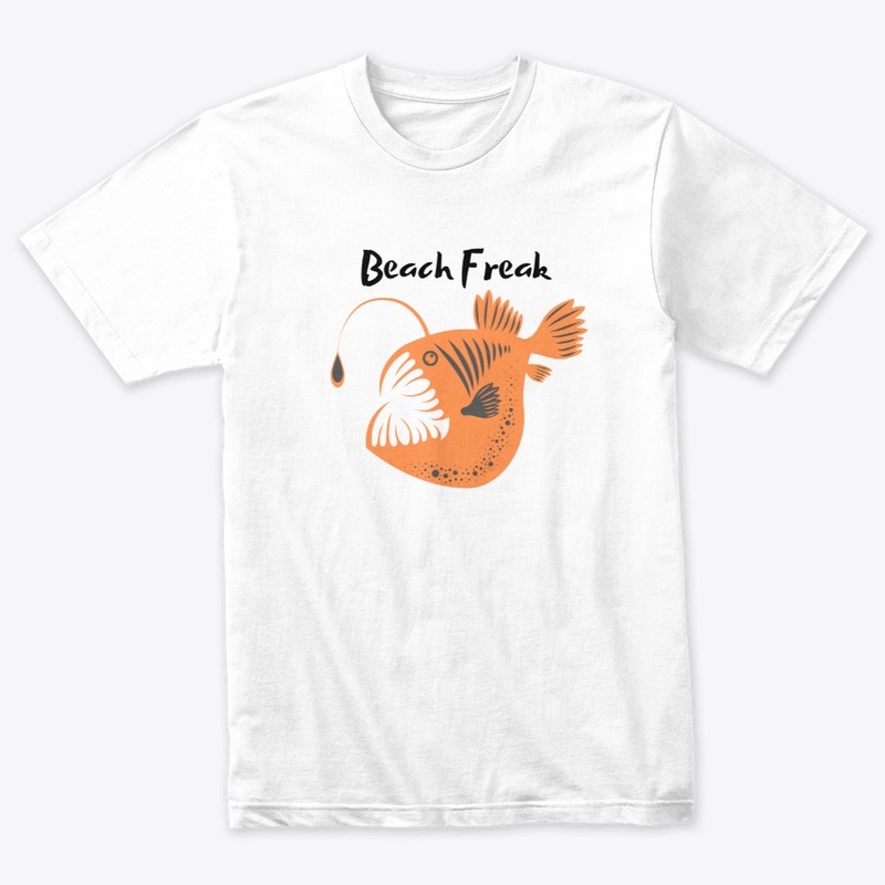 Mens Angler Fish Beach Freak