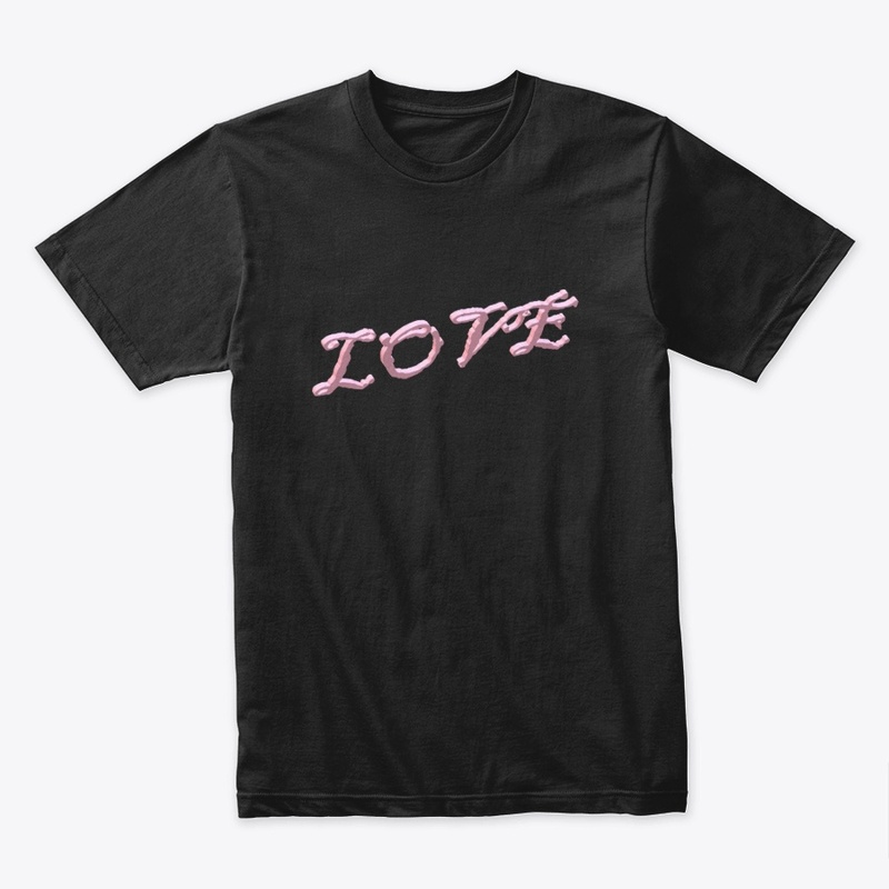 LOVE 3D T-shirt Tee