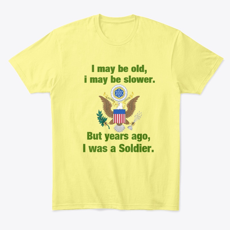 Older, slower with eagle tee