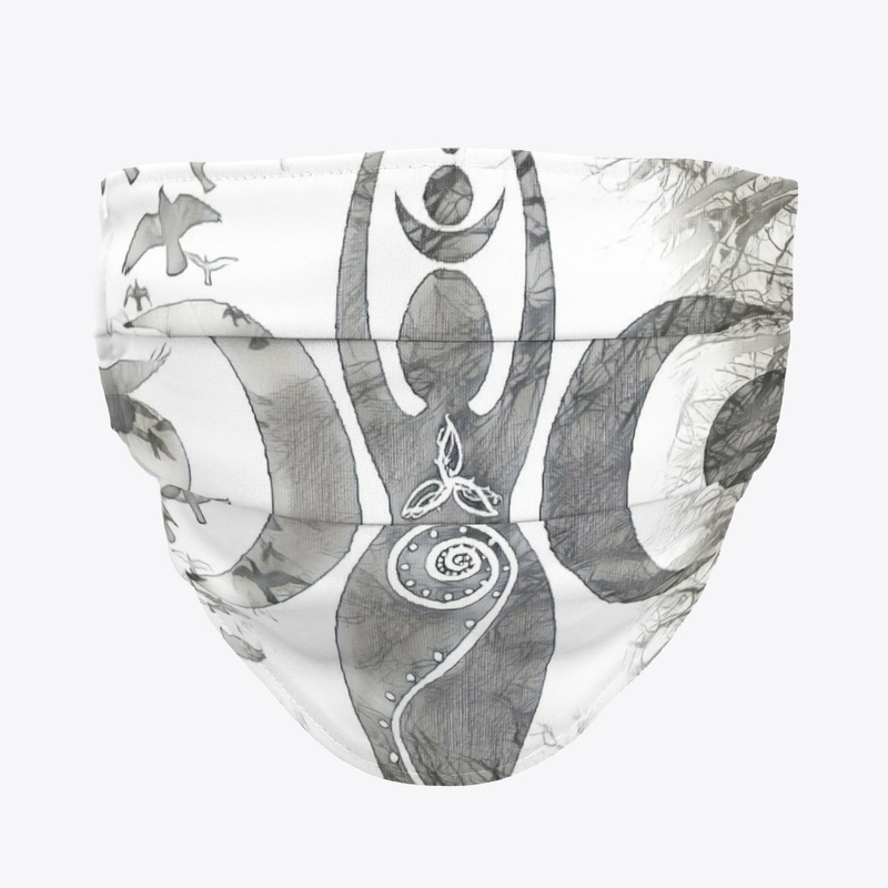 Triple Goddess Mask