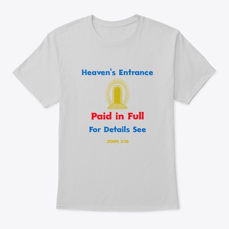 Heaven's Entrance John 3:16 Gold Accent