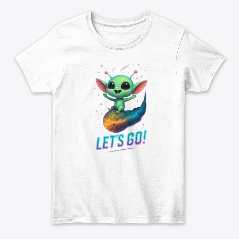 Cosmic Ride: Let's Go Alien Print
