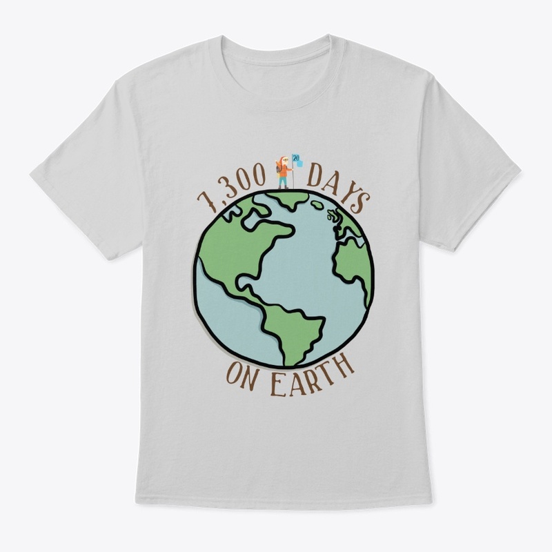 20 Years Old - 7,300 Days on Earth Shirt
