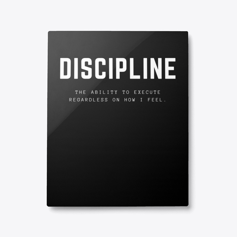 "Discipline" Wall Art