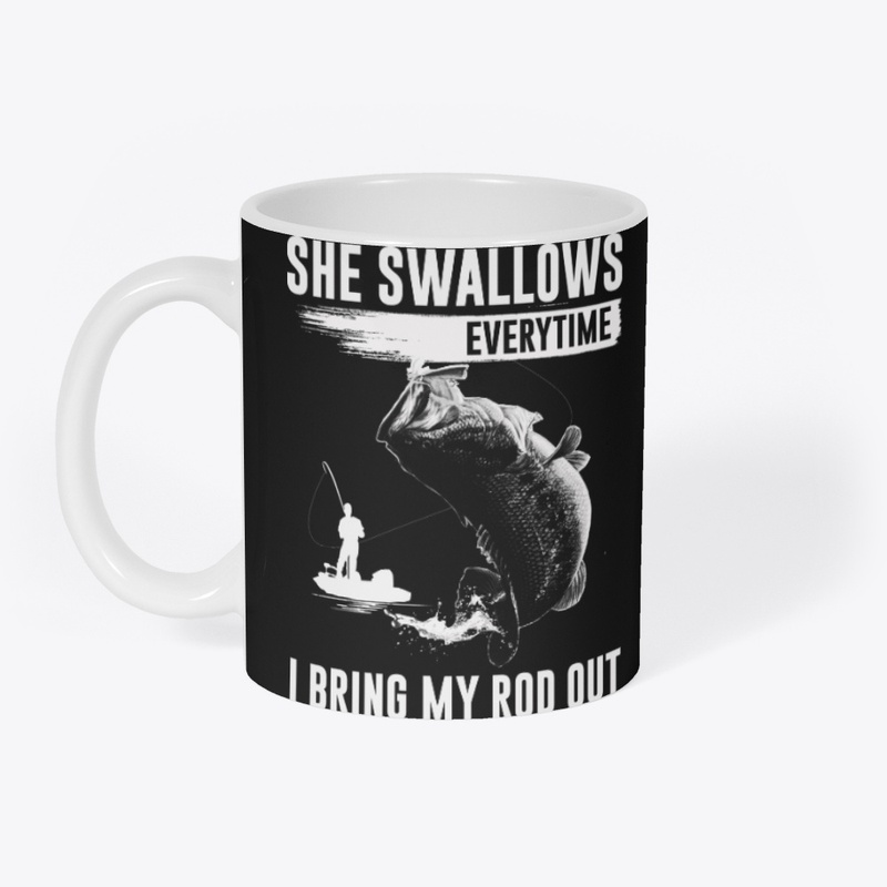 She Swallows Every Time! (Fishing