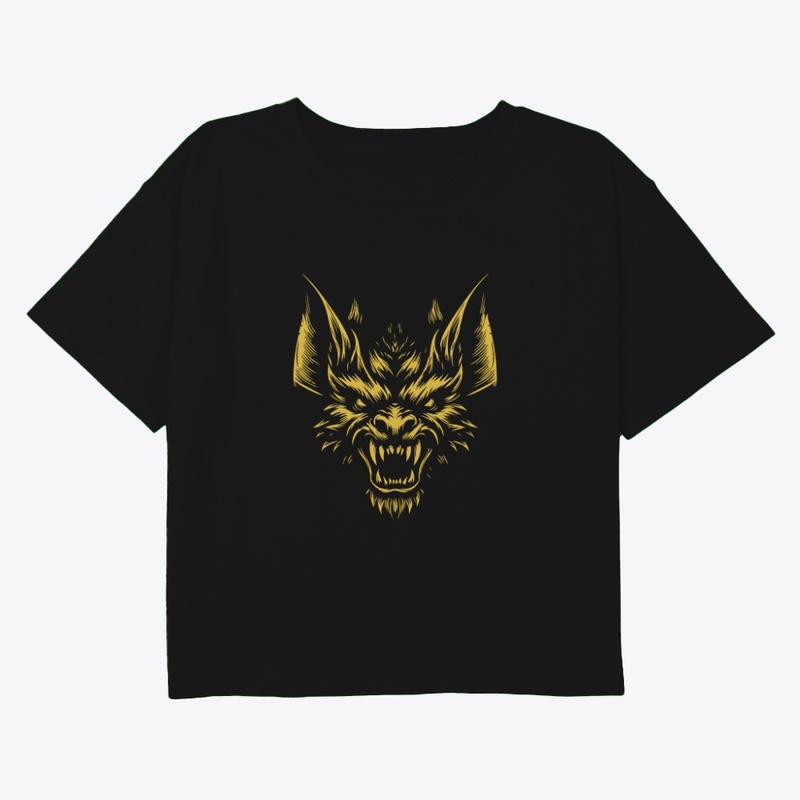 Fierce Bat Head Design