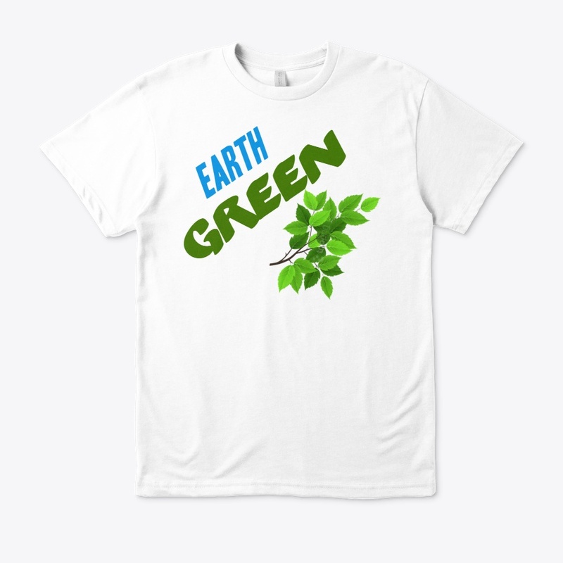 EARTH GREEN T SHIRT