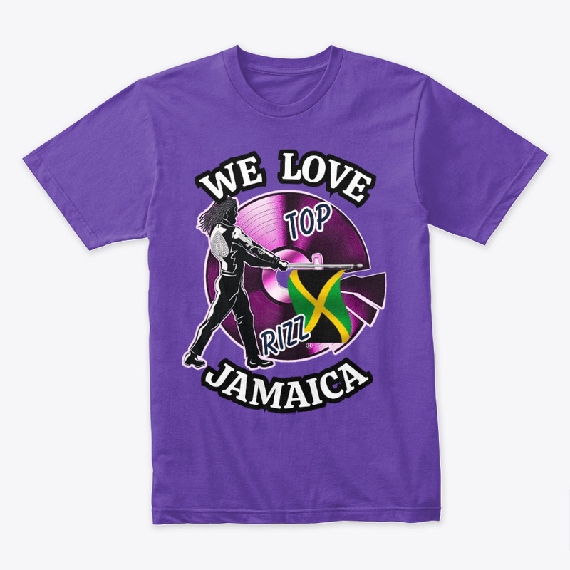 TOP RIZZ - WE LOVE JAMAICA - JA FLAG