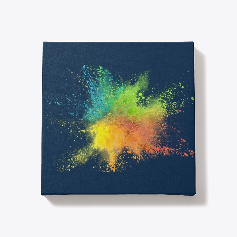 Splashed Colour