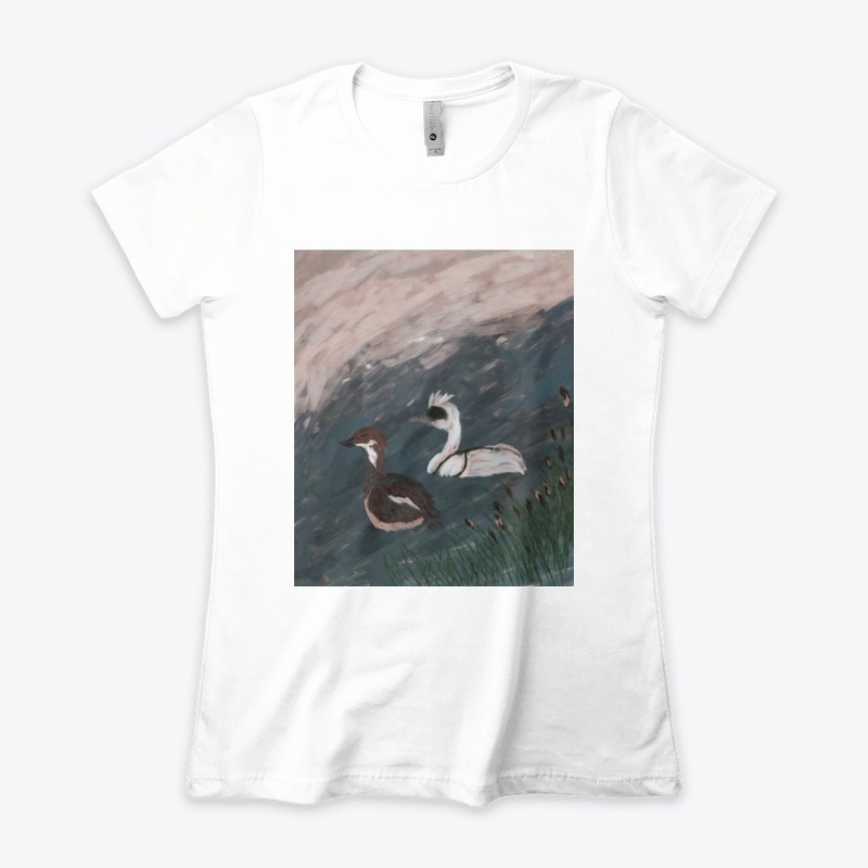 Pair of Smew