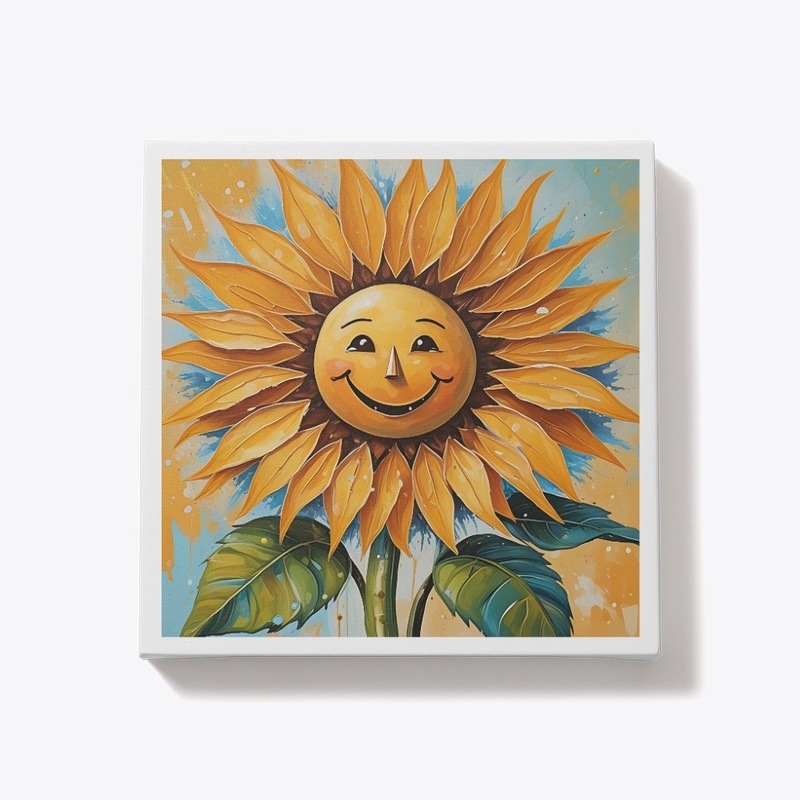 Smiling Sunflower of Joy