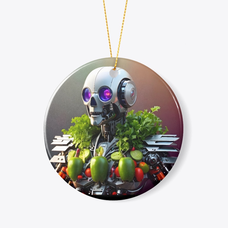 A robot vegetable