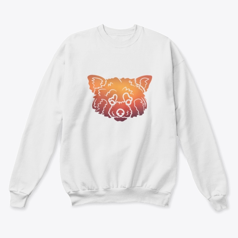 blended red panda face 
