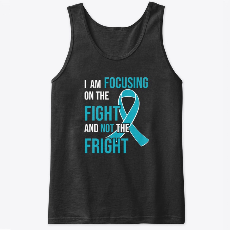 Ovarian Cancer Awareness Ribbon For A Ca