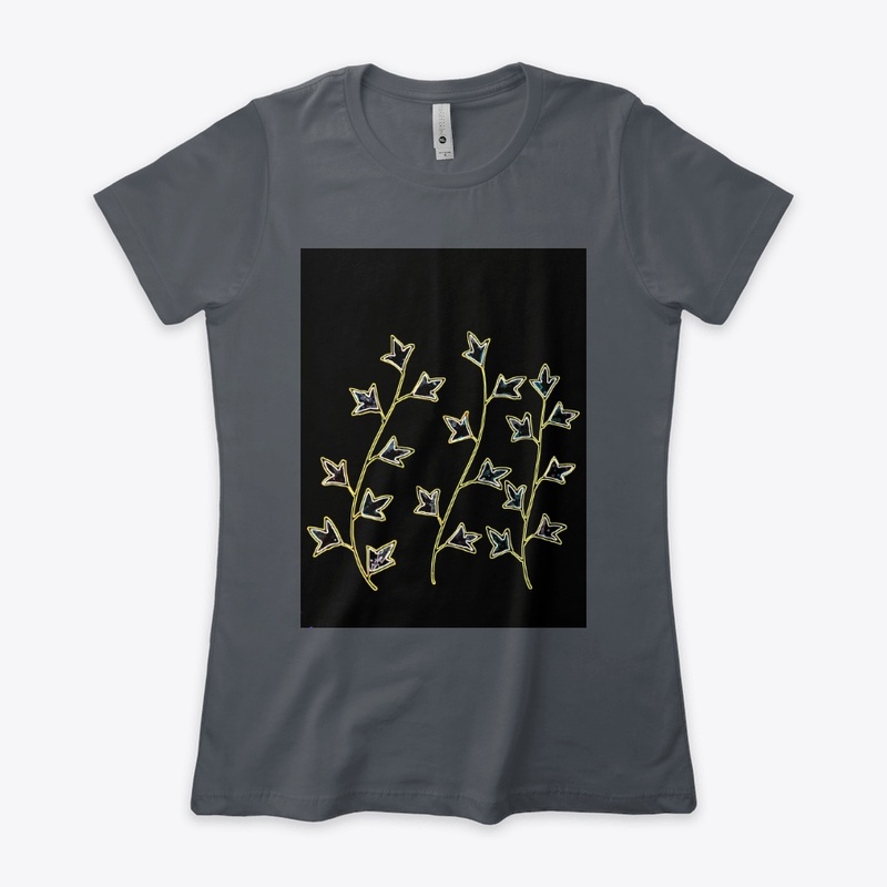 Glowing Twigs of Leaf   T-Shirt