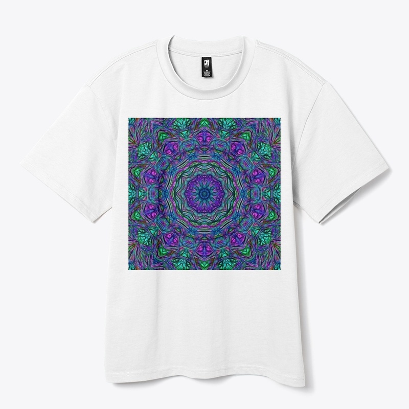Blue Green Purple Klaeidoscope