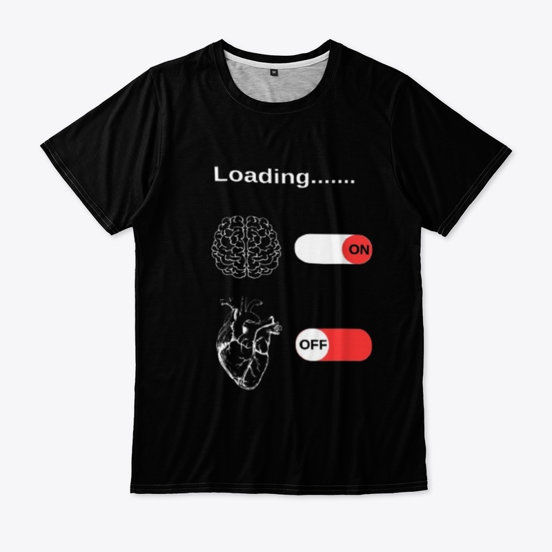 (brain and heart) Tishirt 