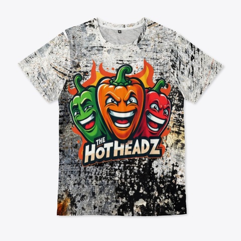 3 Pepper Design Standard T-Shirt Front
