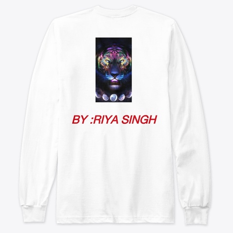 Rianic White T-Shirt Back