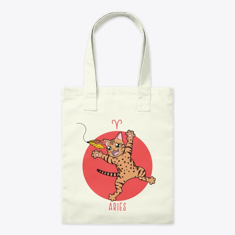 Zodiac Cat - Aries (Bags)