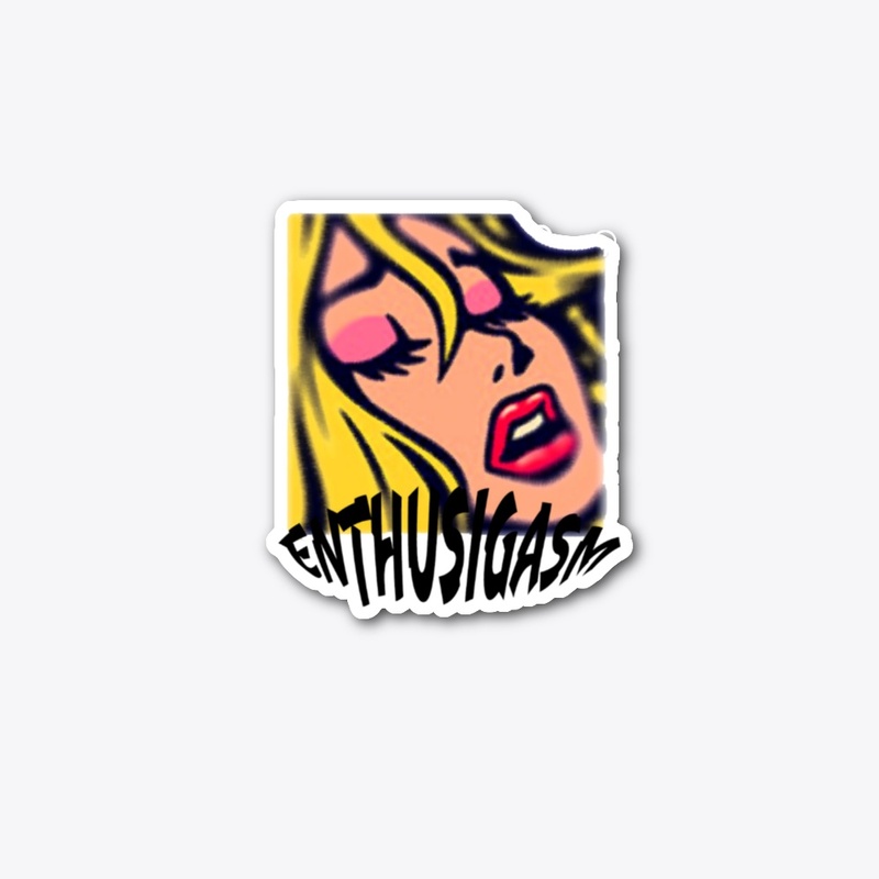 Enthusigasm Logo Sticker