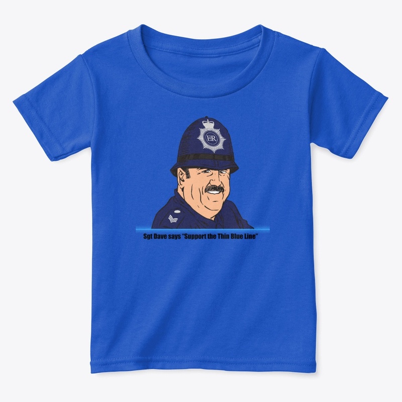 Sgt Dave Thin Blue Line Kids Wear