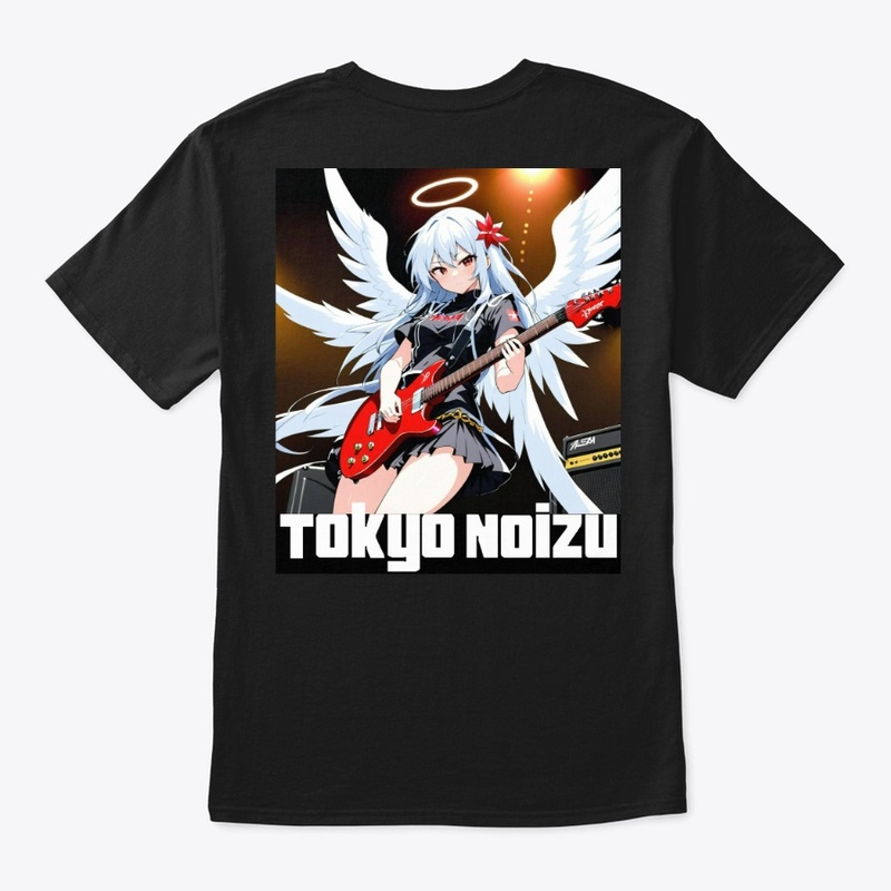 Anime Guitar Angel Backprint