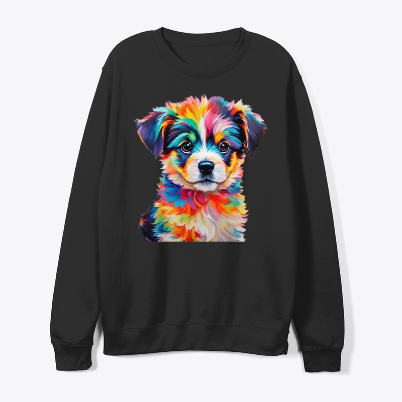 Koko Paws Tee: Vibrant Canine Style!