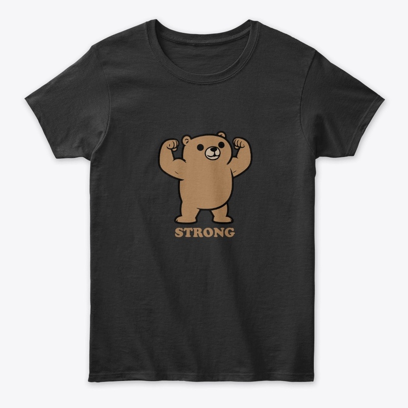 Flexing Bear Strength