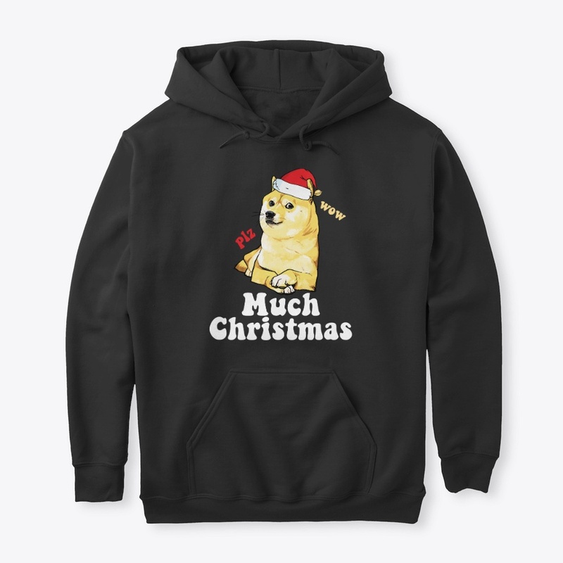 Much Christmas - Doge Meme Slim Fit 