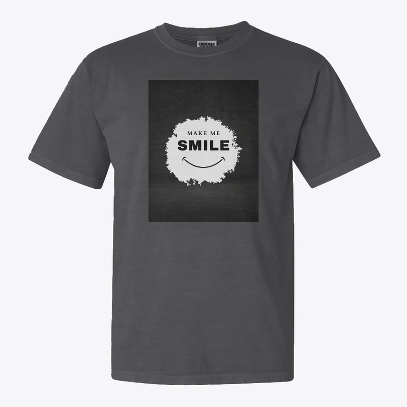 "Make me smile logo" tshirt