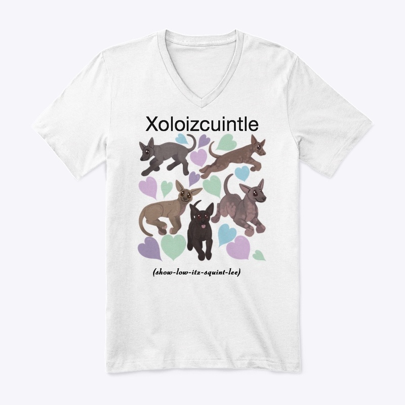 xoloitzcuintle dog art