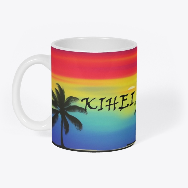 Colorful Tee with Kihei Design