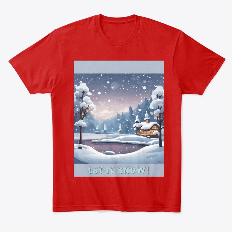Snowing in Christmas