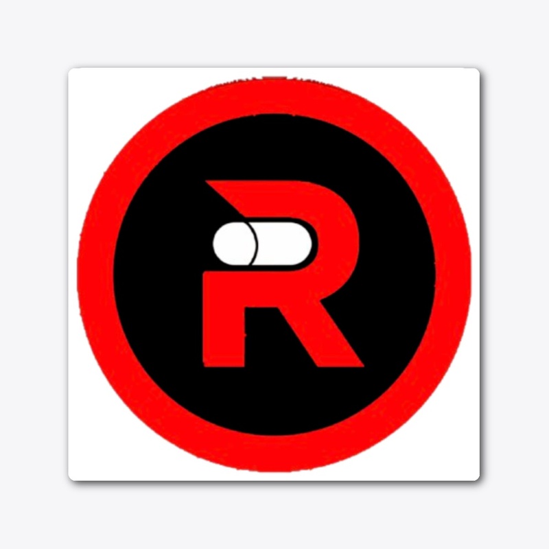 revolver logo sticker