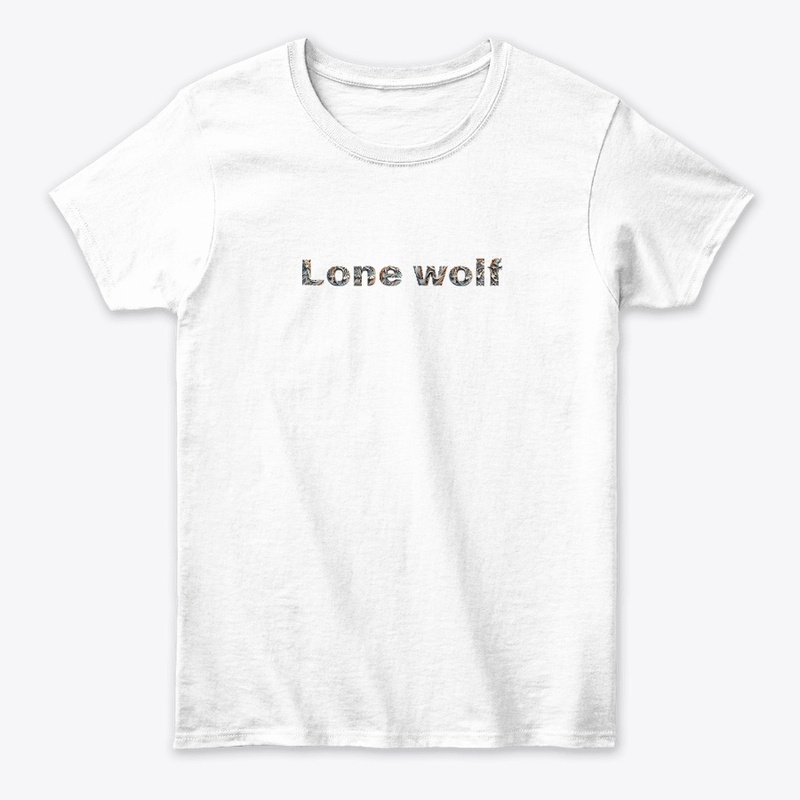 lone wolf-wolf design