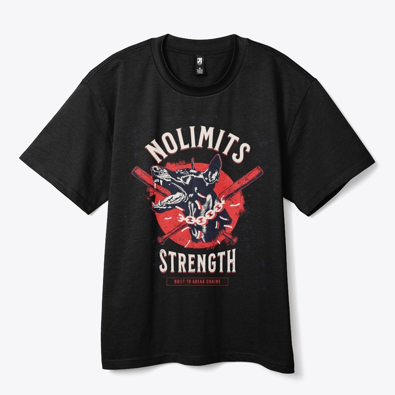 No Limits Strength Graphic
