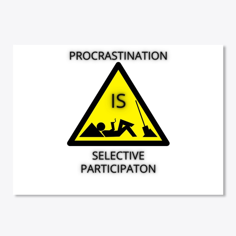 procrastination is selective...
