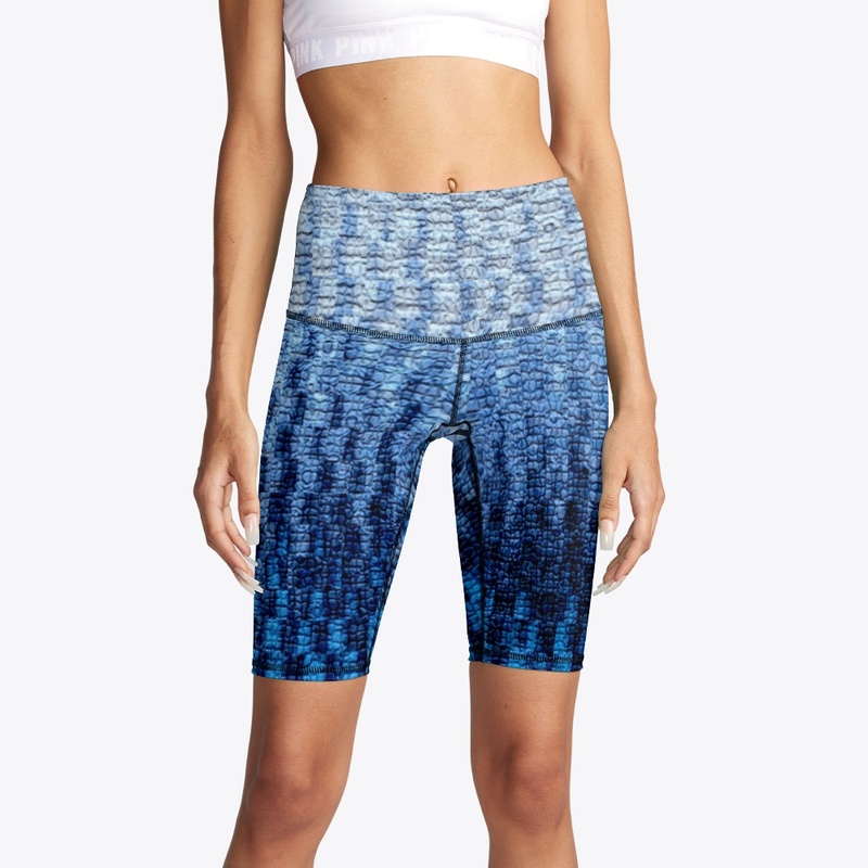 Jean Style Denim Abstract Design