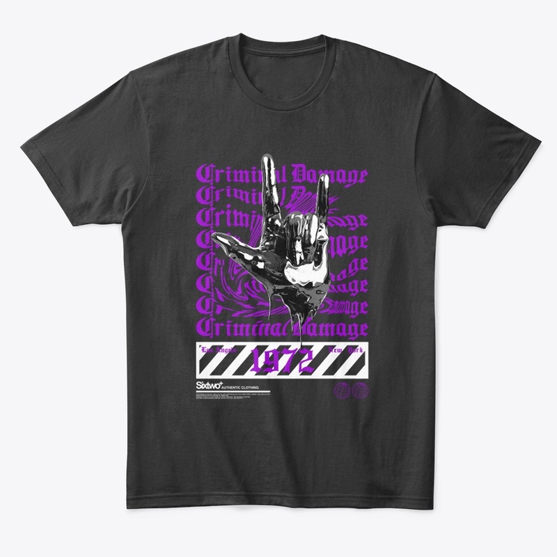 T-shirt CRIMINAL DAMAGE 
