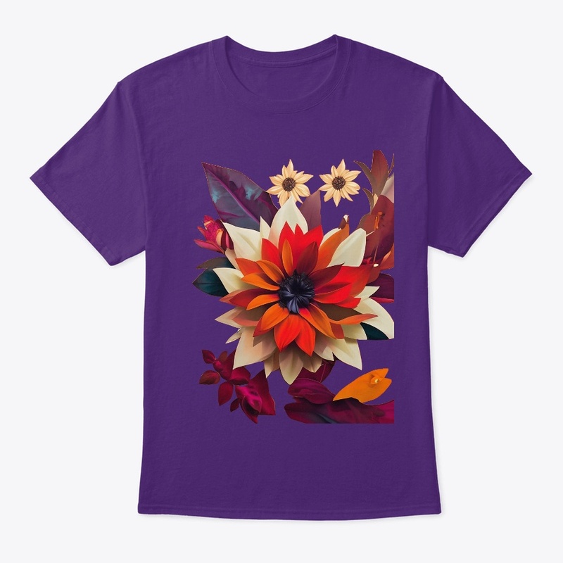 Autumn flower design