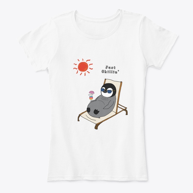 Chilling - Cute Baby Penguin Design